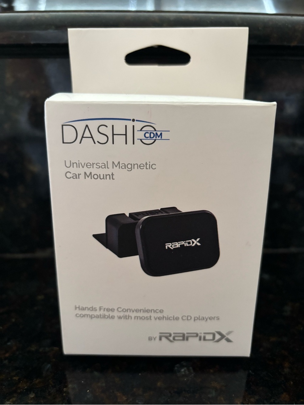 DASH CDM Universal Magnetic Car Mount by RAPIDX - Black
